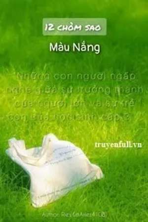 Bìa truyện (12 Chòm Sao) Màu Nắng
