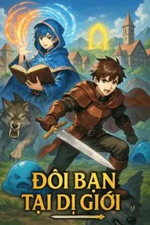Bìa truyện Đôi Bạn Ở Dị Giới