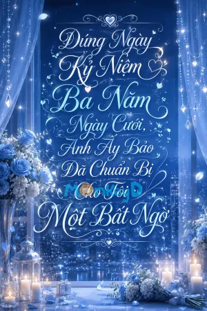 Bìa truyện Đúng Ngày Kỷ Niệm Ba Năm Ngày Cưới, Anh Ấy Bảo Đã Chuẩn Bị Cho Tôi Một Bất Ngờ