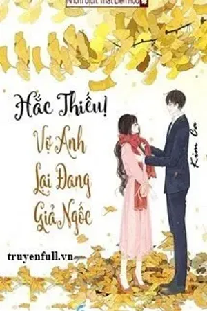 Bìa truyện Hắc Thiếu, Vợ Anh Lại Đang Giả Ngốc