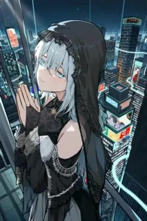 Bìa truyện I Became a Saintess in a Cyberpunk Game