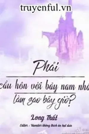 Bìa truyện Nhất Định Phải Cầu Hôn Bảy Vị Nam Nhân, Làm Sao Giờ!