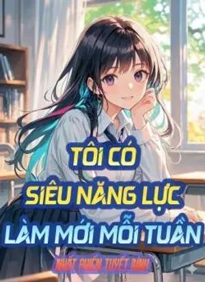 Bìa truyện Tôi Có Siêu Năng Lực Được Làm Mới Mỗi Tuần